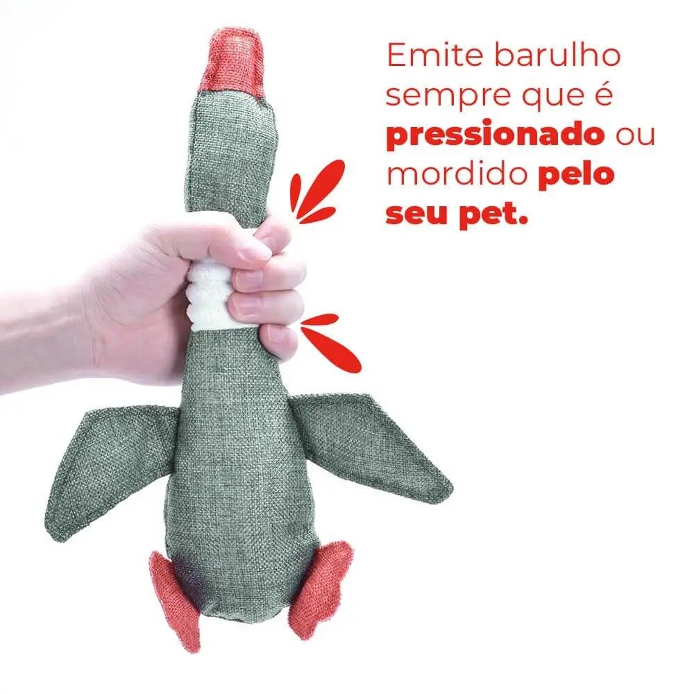 Brinquedo para cães, brinquedo para mastigar cães, animal de estimação macio de pelúcia para adestramento interativo de cães e filhotes - Imagem 3